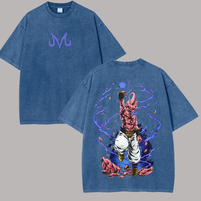 Dragon Ball Printed Unisex Washed T-Shirt
