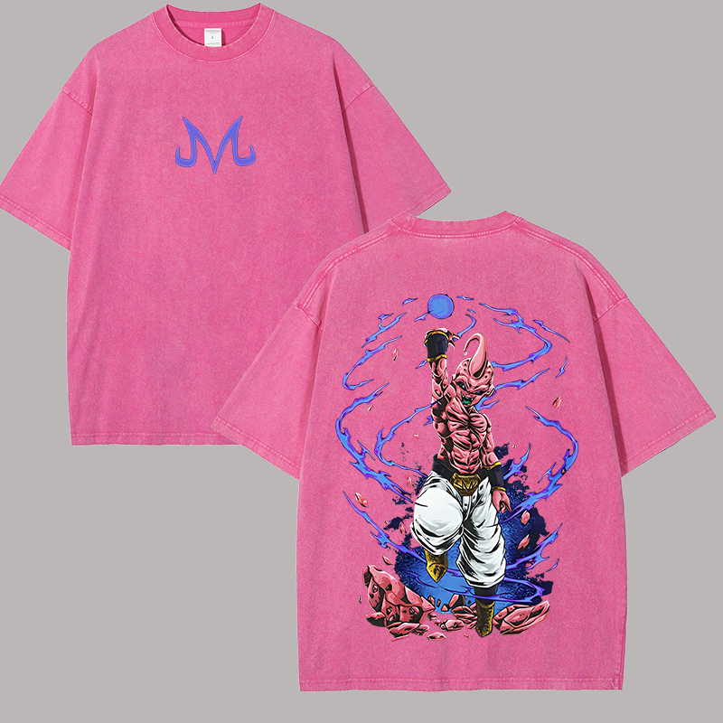 Dragon Ball Printed Unisex Washed T-Shirt