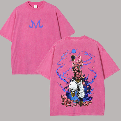 Dragon Ball Printed Unisex Washed T-Shirt