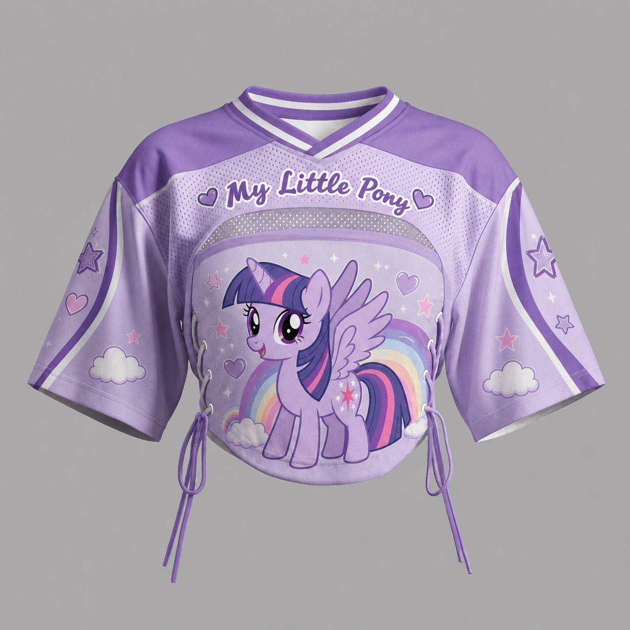 My Little Pony Mesh Short-Sleeve Bandeau Set