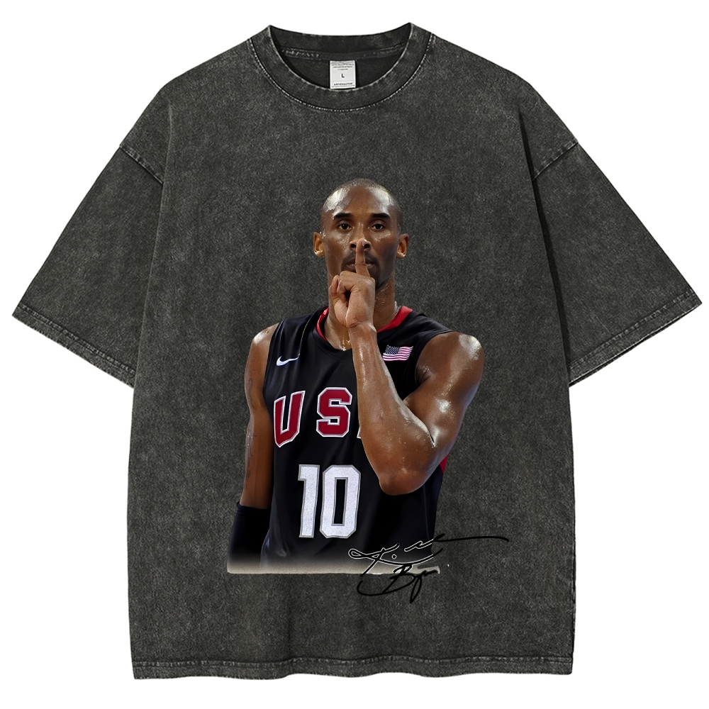 Kobe USA Team Unisex Fit Washed T-Shirt