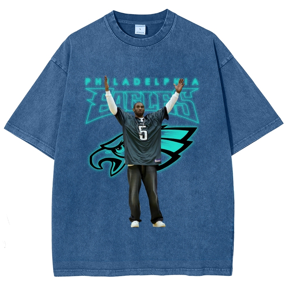 Philadelphia Eagles KOBE Unisex Fit Washed T-Shirt