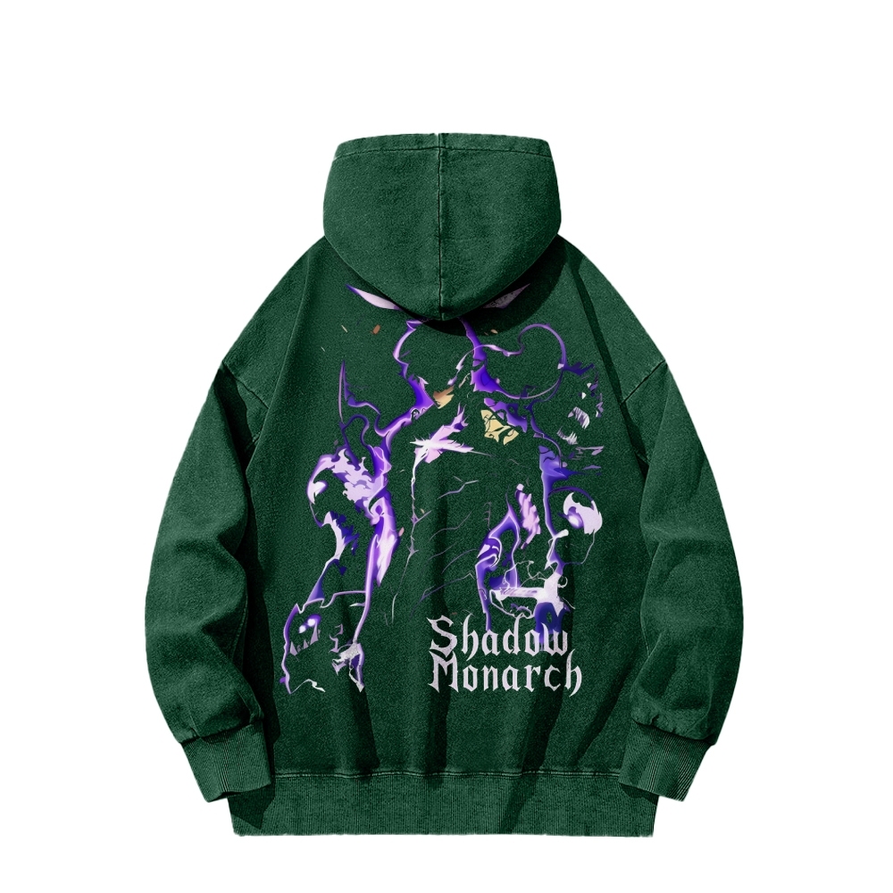 Casual Washed Hoodie Solo Leveling ARISE