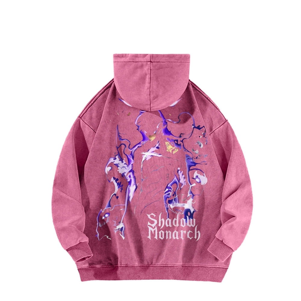 Casual Washed Hoodie Solo Leveling ARISE