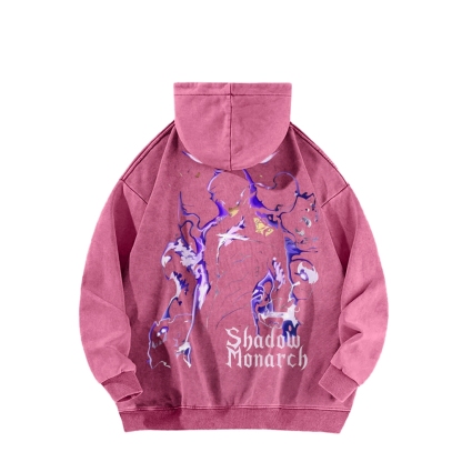 Casual Washed Hoodie Solo Leveling ARISE