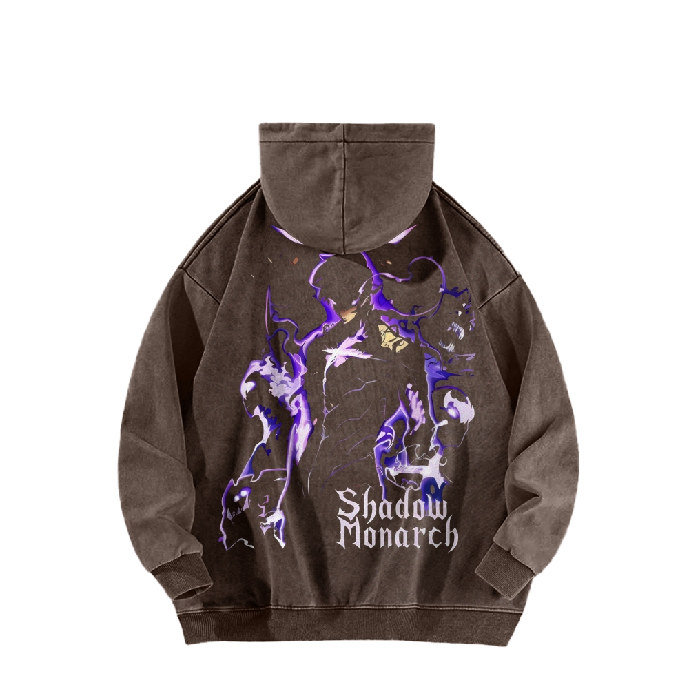 Casual Washed Hoodie Solo Leveling ARISE