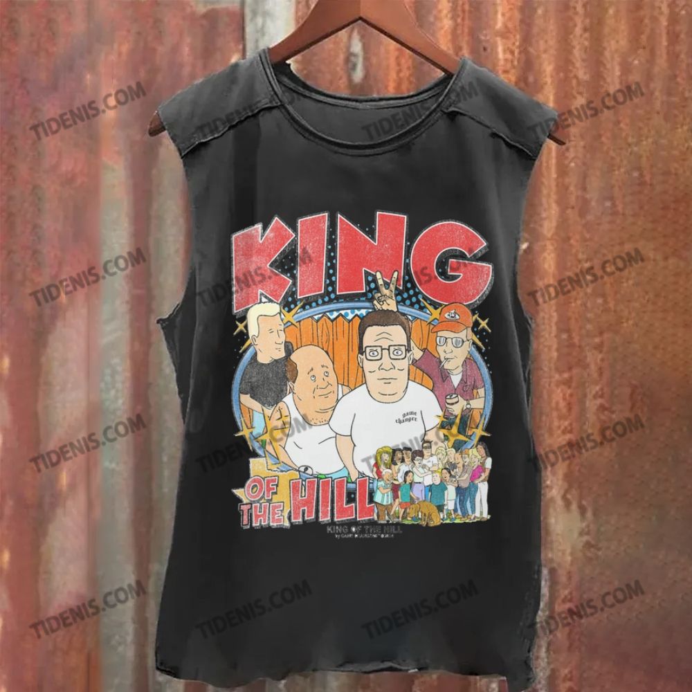 KING OF THE HILL Unisex Vintage Tank Top Sleeveless Tee