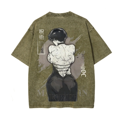 Vintage Oversized T-Shirt Jujutsu Kaisen
