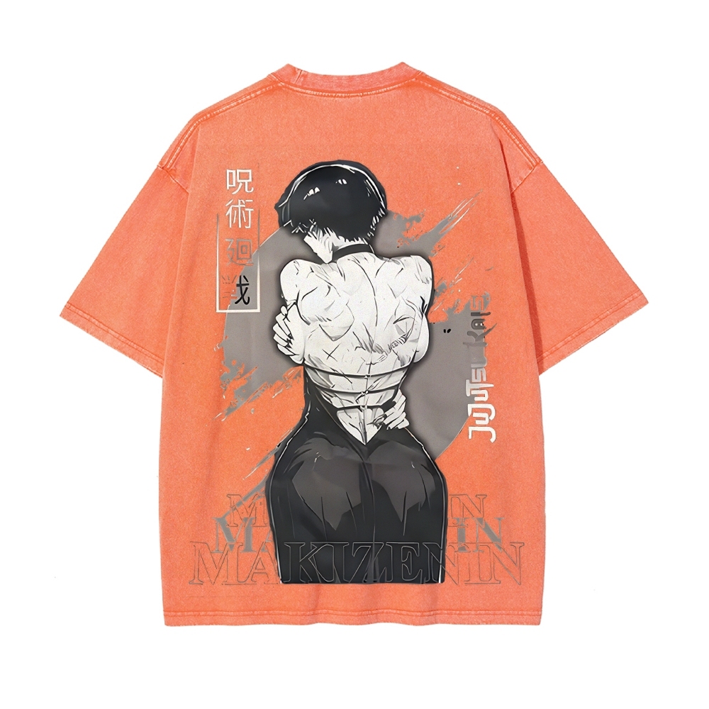 Vintage Oversized T-Shirt Jujutsu Kaisen