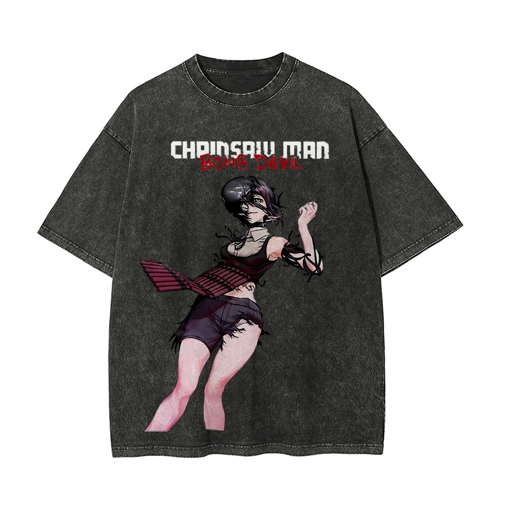 Vintage Oversized T-Shirt Chainsaw Man