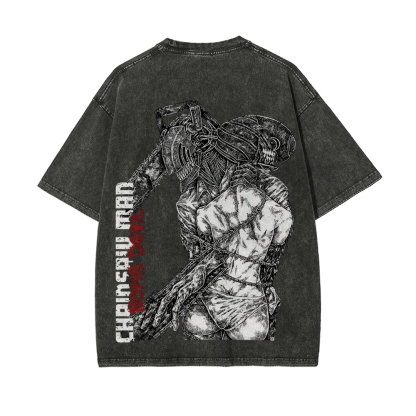Vintage Oversized T-Shirt Chainsaw Man