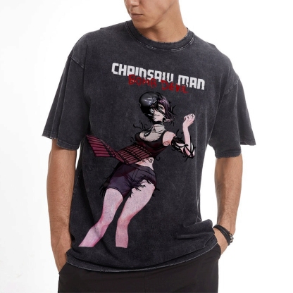 Vintage Oversized T-Shirt Chainsaw Man