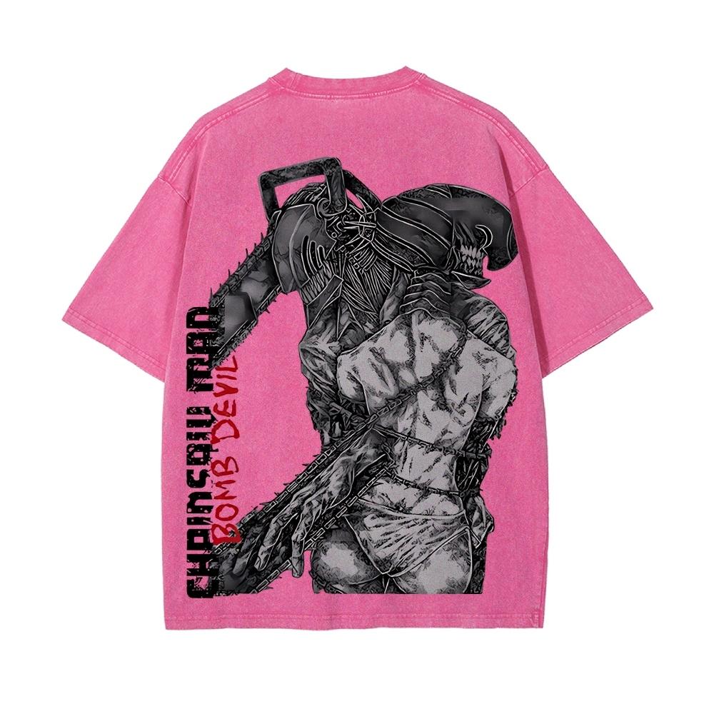 Vintage Oversized T-Shirt Chainsaw Man
