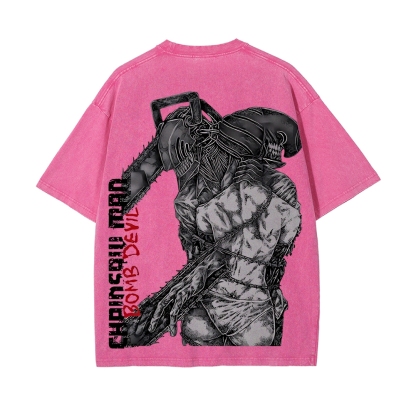 Vintage Oversized T-Shirt Chainsaw Man