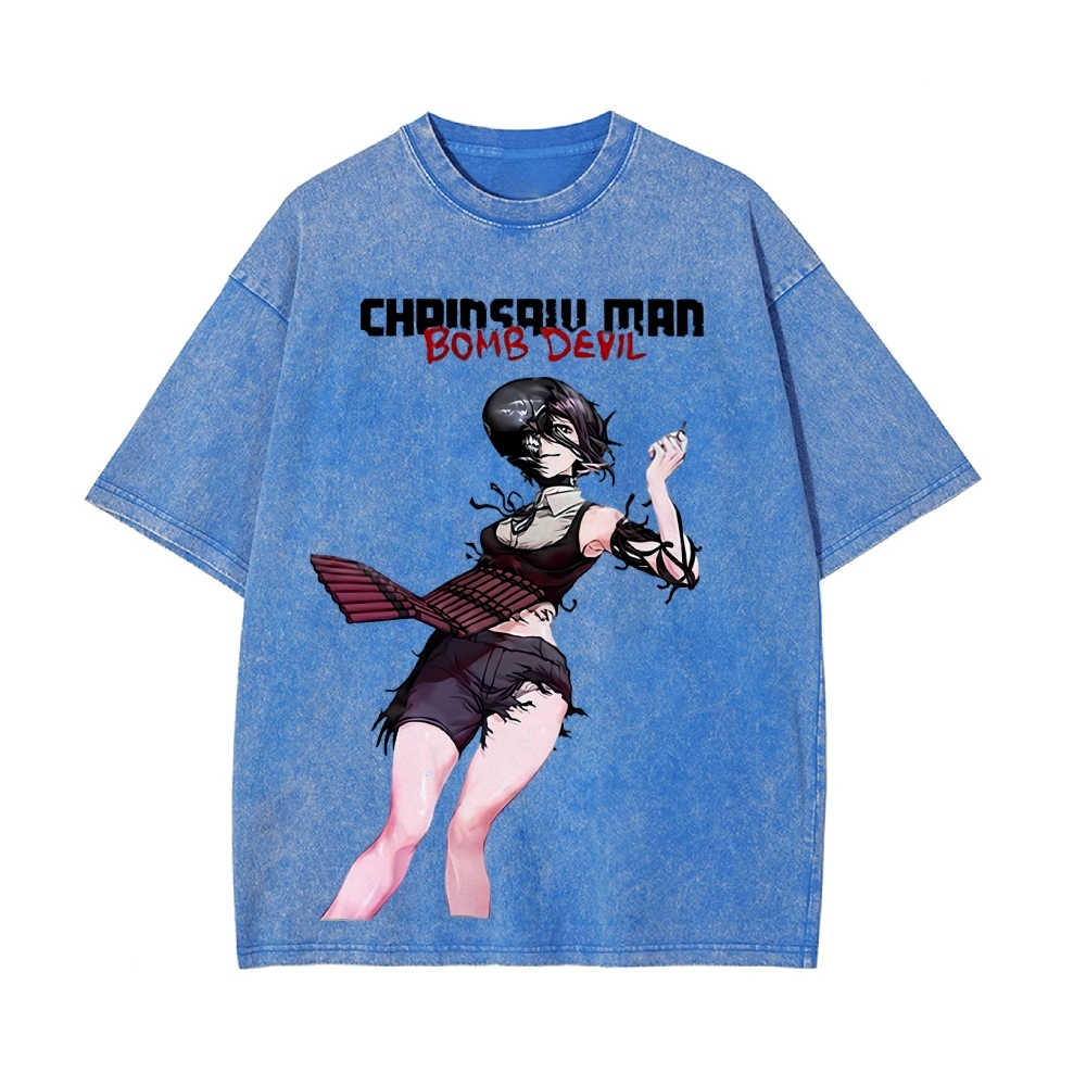 Vintage Oversized T-Shirt Chainsaw Man