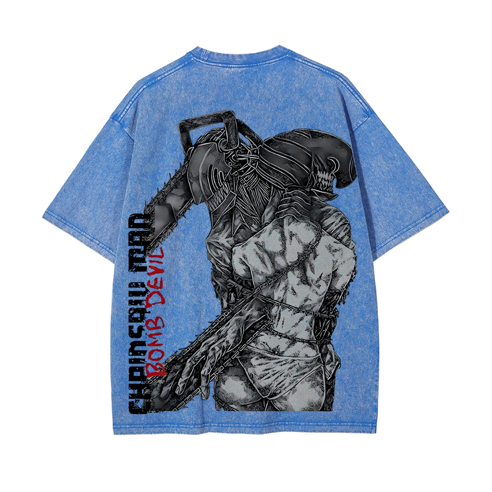 Vintage Oversized T-Shirt Chainsaw Man