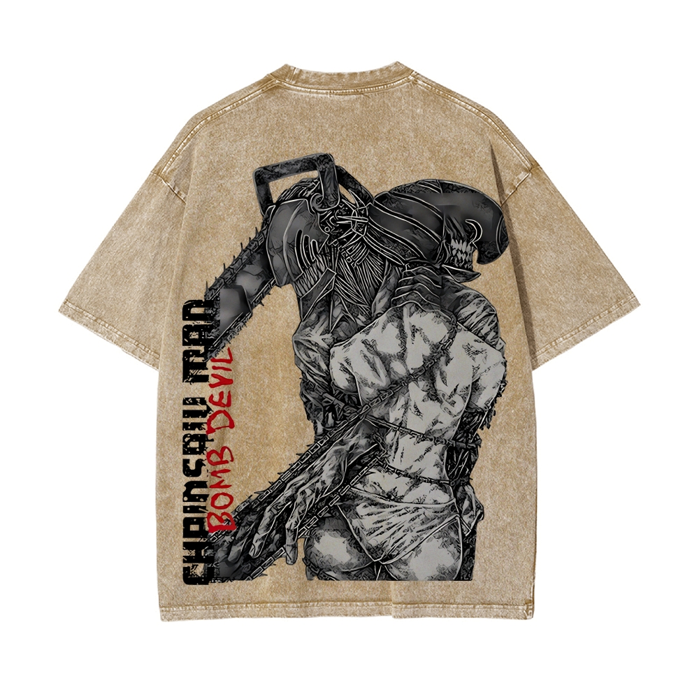 Vintage Oversized T-Shirt Chainsaw Man