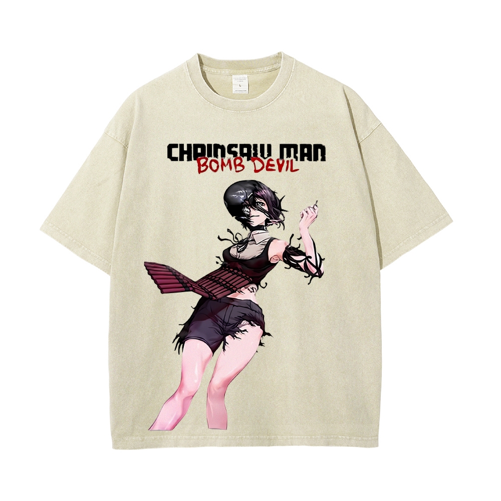 Vintage Oversized T-Shirt Chainsaw Man