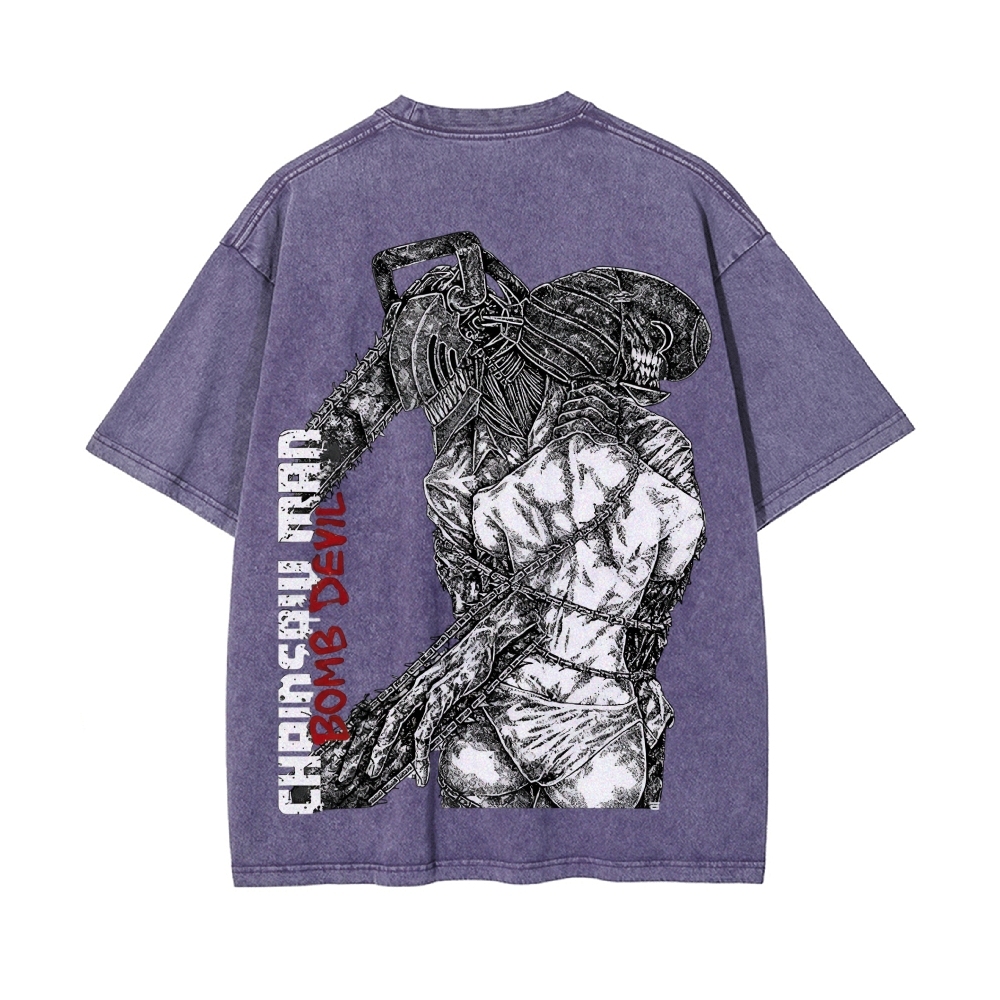 Vintage Oversized T-Shirt Chainsaw Man
