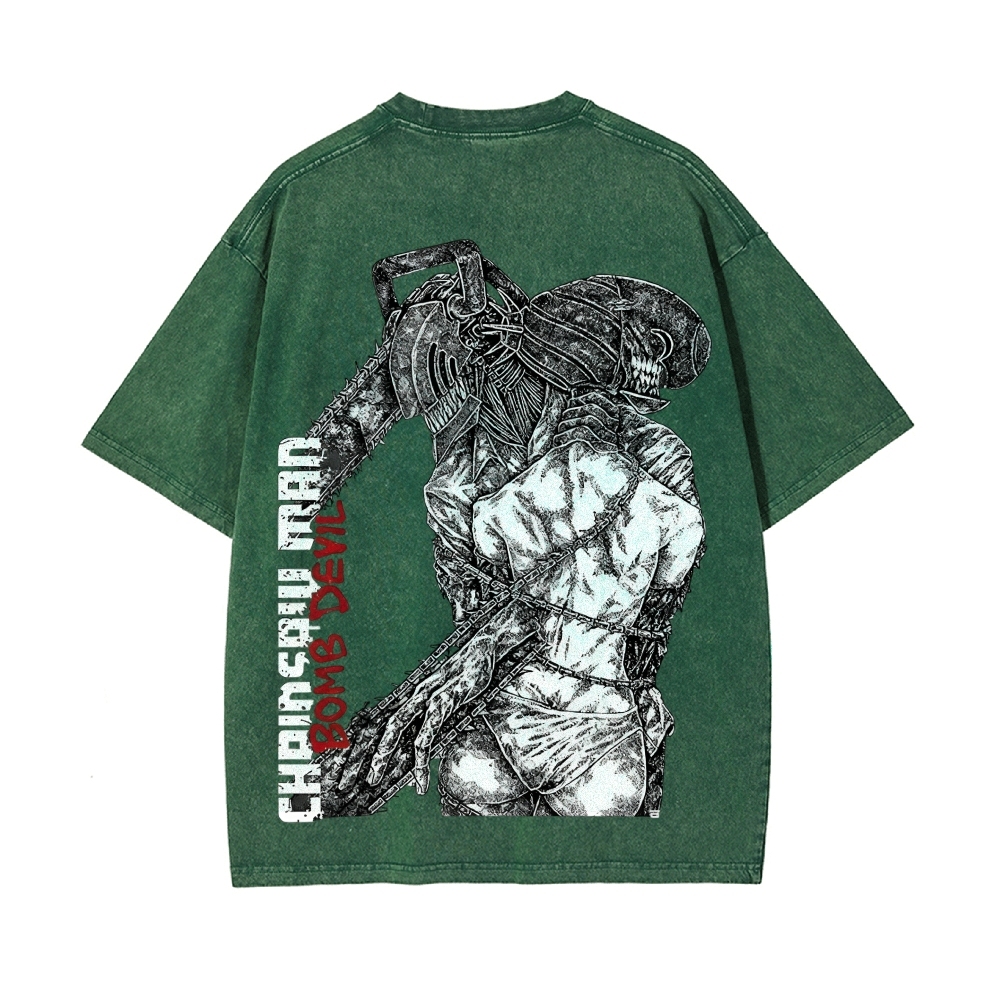 Vintage Oversized T-Shirt Chainsaw Man