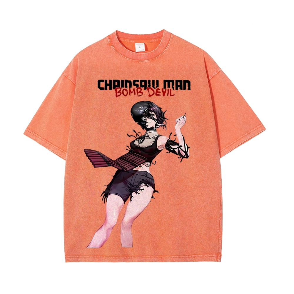 Vintage Oversized T-Shirt Chainsaw Man
