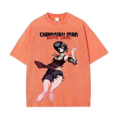 Vintage Oversized T-Shirt Chainsaw Man