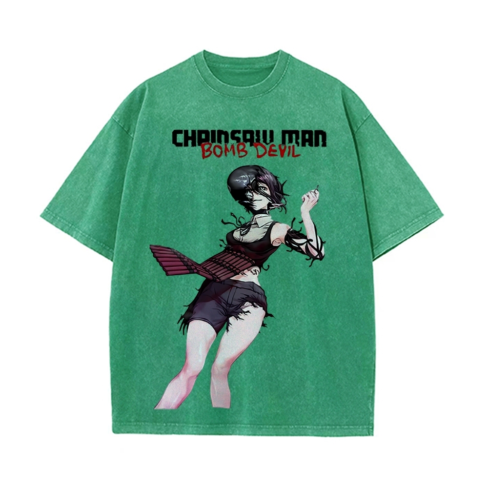 Vintage Oversized T-Shirt Chainsaw Man