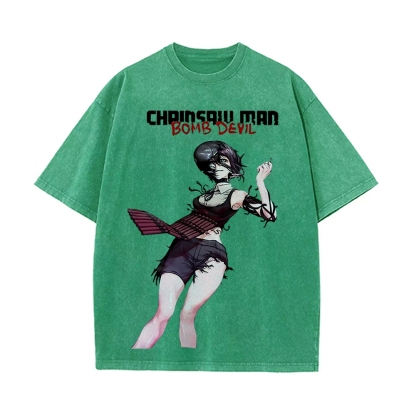 Vintage Oversized T-Shirt Chainsaw Man
