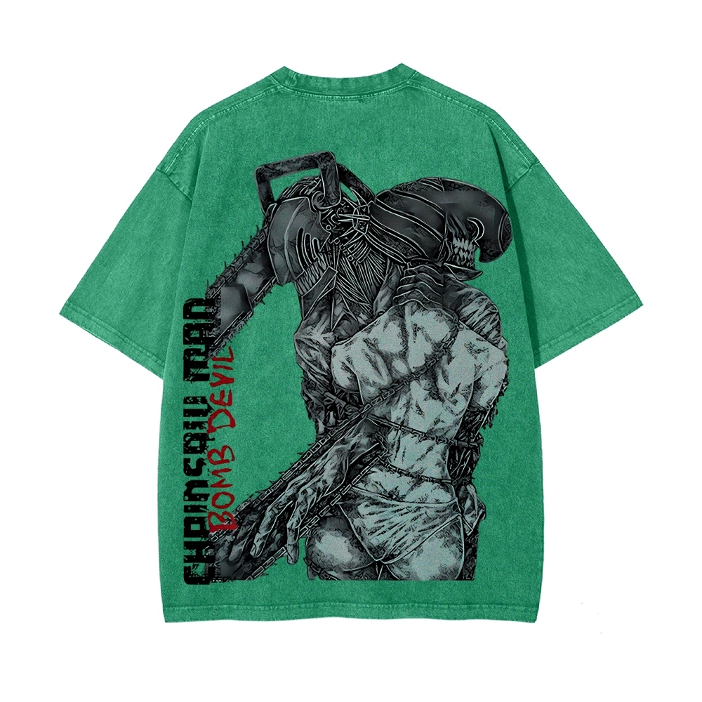 Vintage Oversized T-Shirt Chainsaw Man