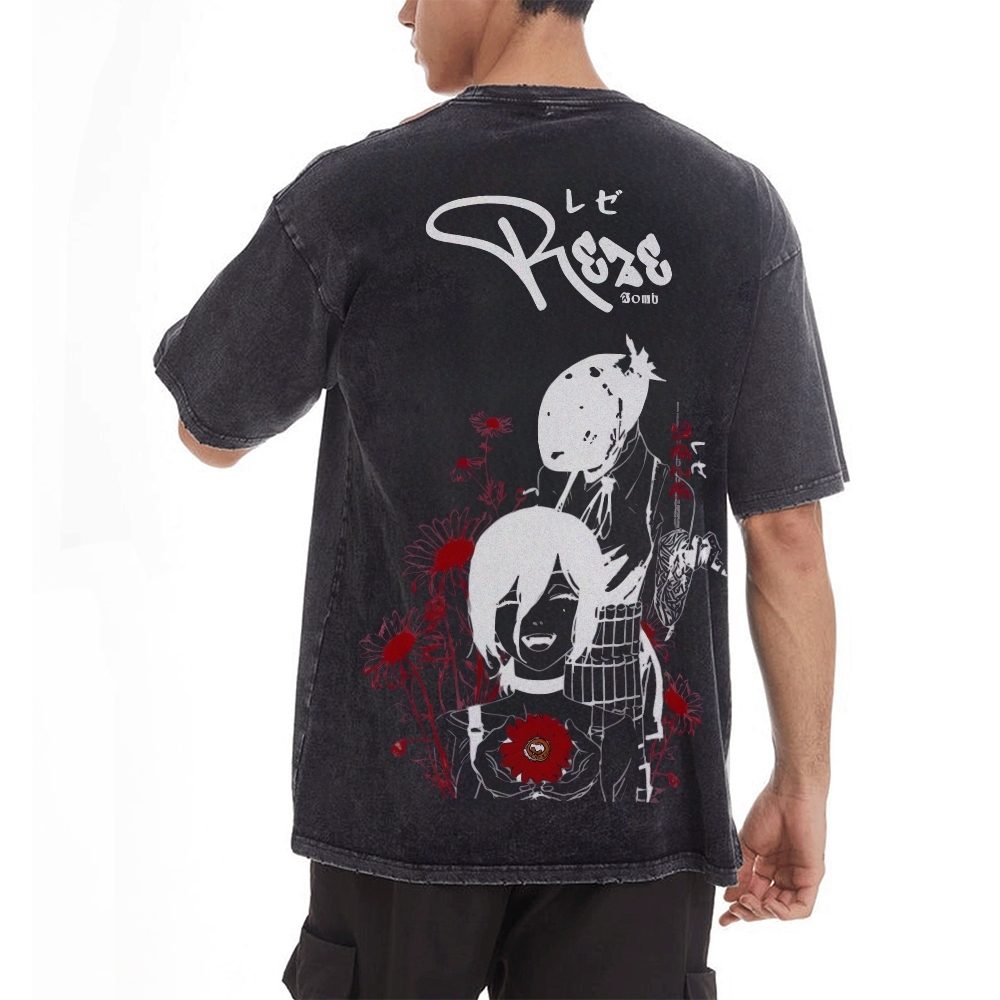 Vintage Oversized T-Shirt Chainsaw Man