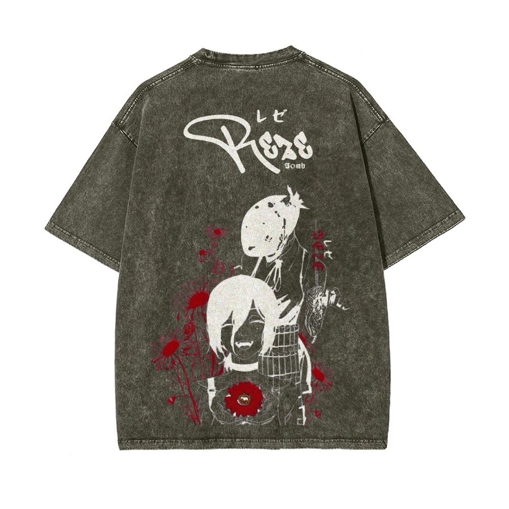 Vintage Oversized T-Shirt Chainsaw Man