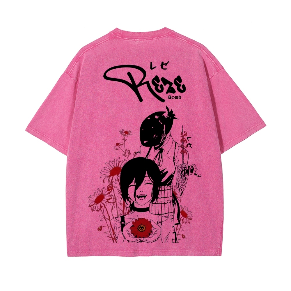 Vintage Oversized T-Shirt Chainsaw Man