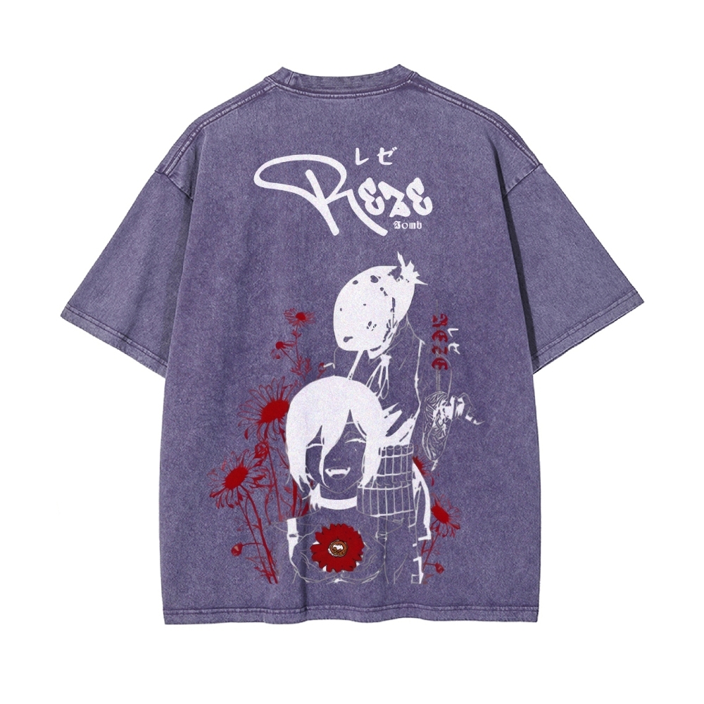 Vintage Oversized T-Shirt Chainsaw Man