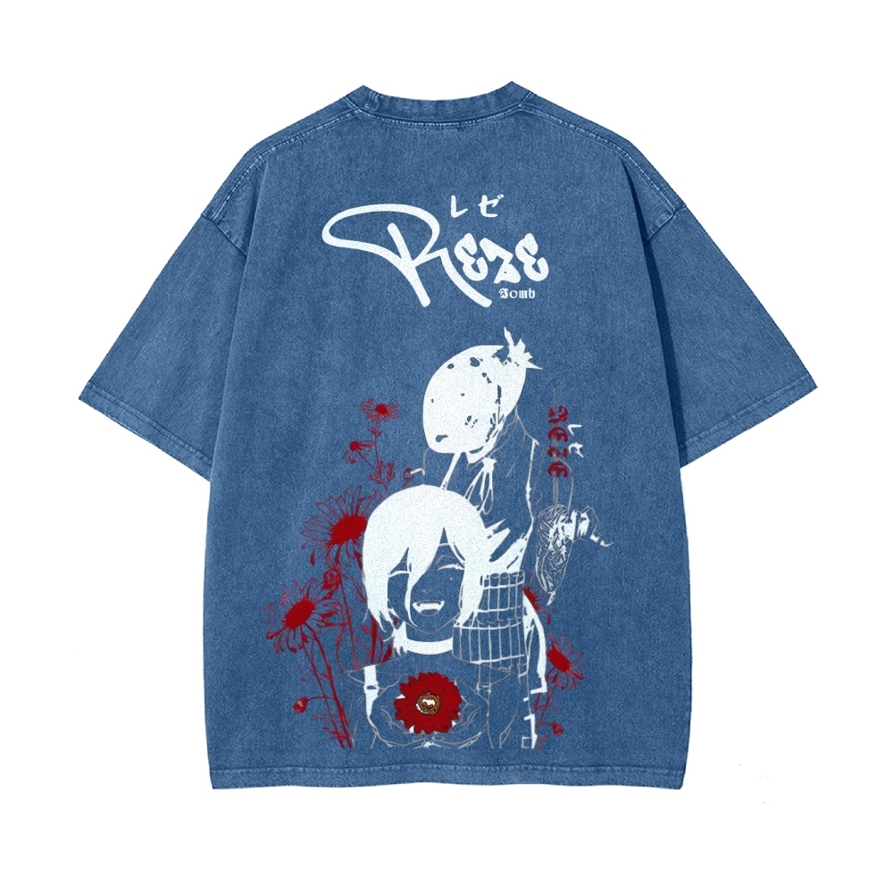 Vintage Oversized T-Shirt Chainsaw Man