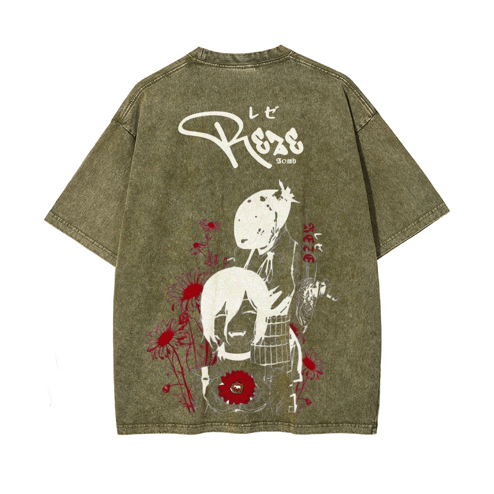 Vintage Oversized T-Shirt Chainsaw Man