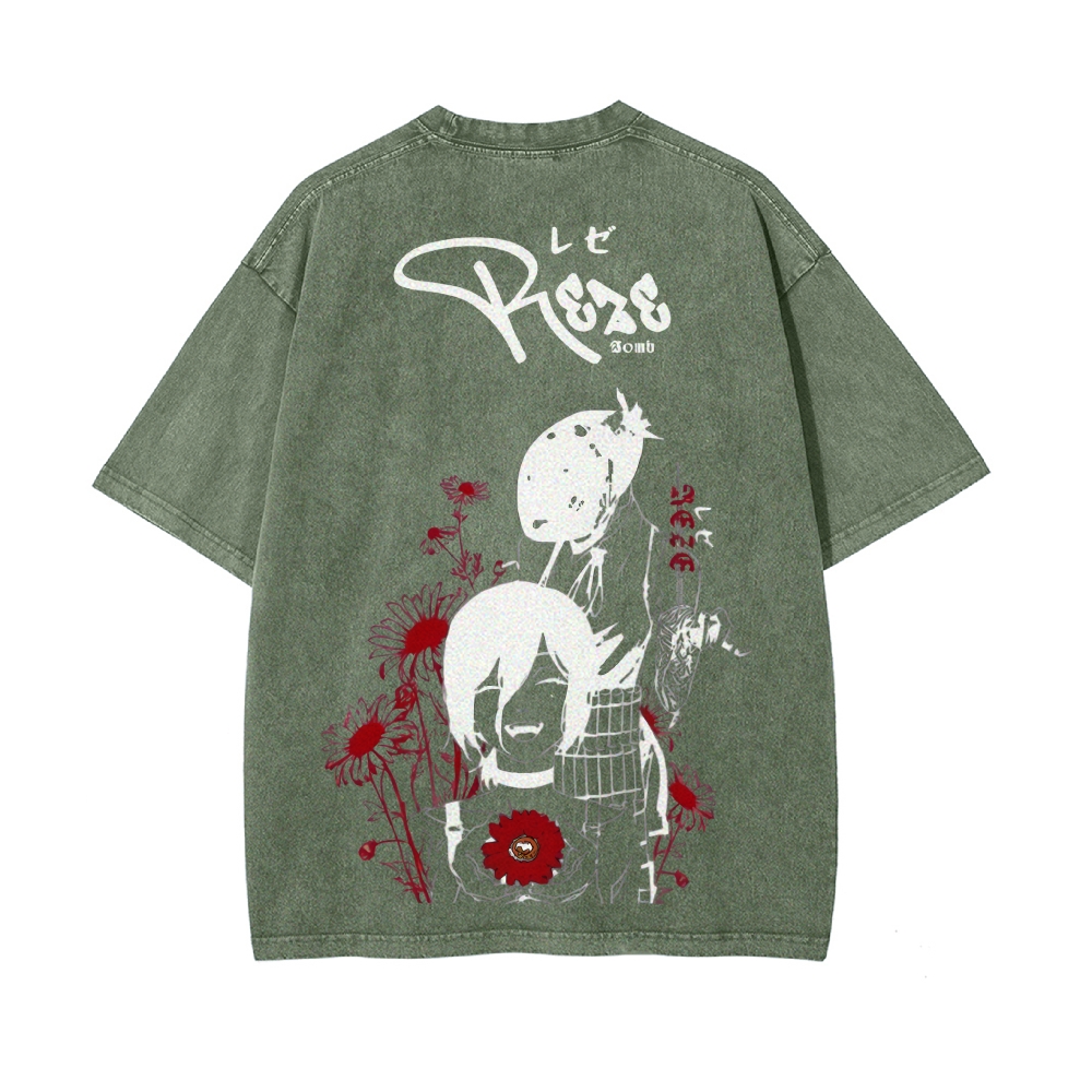 Vintage Oversized T-Shirt Chainsaw Man