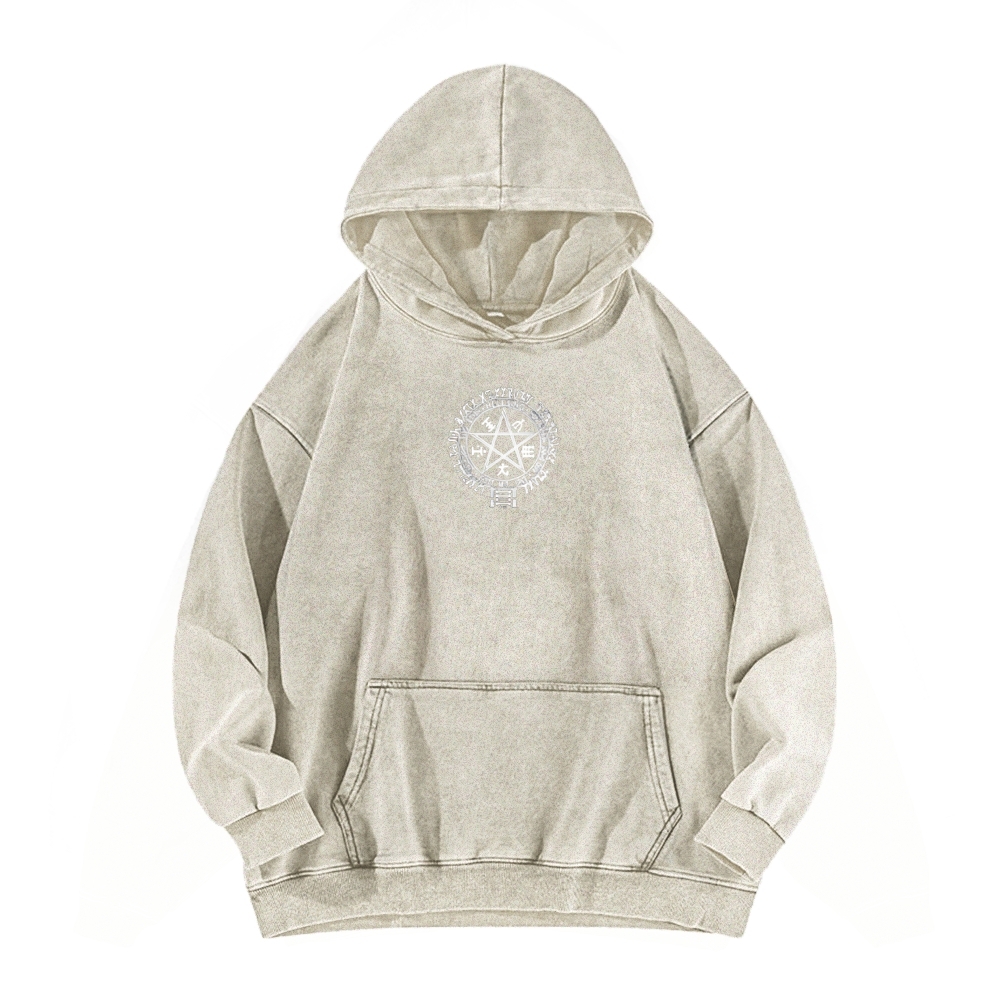 Alucard The Wings | Washed Unisex Hoodie