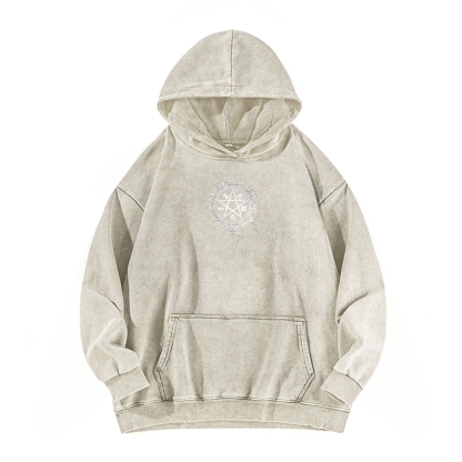 Alucard The Wings | Washed Unisex Hoodie