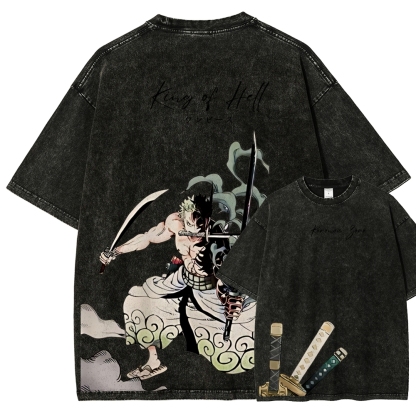 One Piece Devil Fruit | Unisex Fit Washed T-Shirt 2511018865