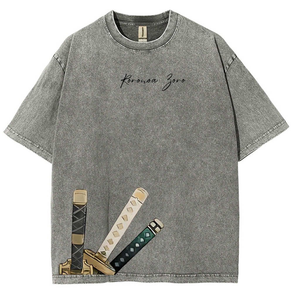 One Piece Devil Fruit | Unisex Fit Washed T-Shirt 2511018865