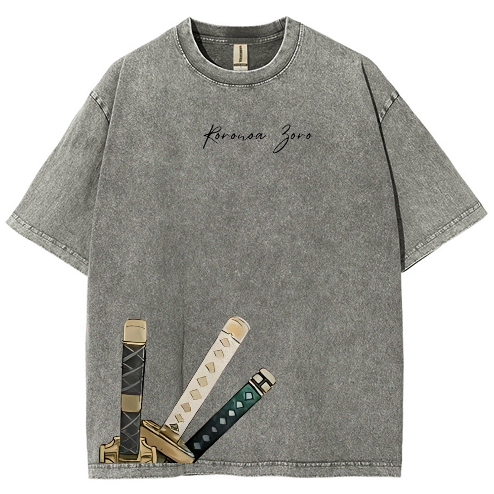 One Piece Devil Fruit | Unisex Fit Washed T-Shirt 2511018865