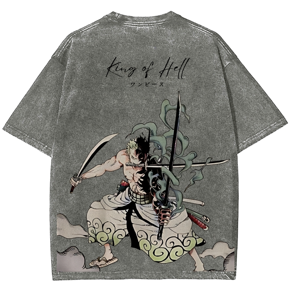 One Piece Devil Fruit | Unisex Fit Washed T-Shirt 2511018865