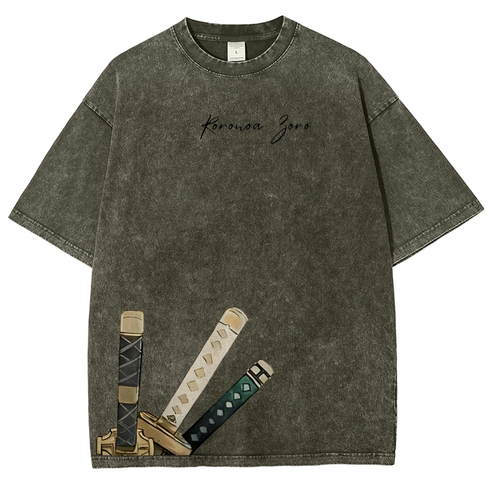 One Piece Devil Fruit | Unisex Fit Washed T-Shirt 2511018865