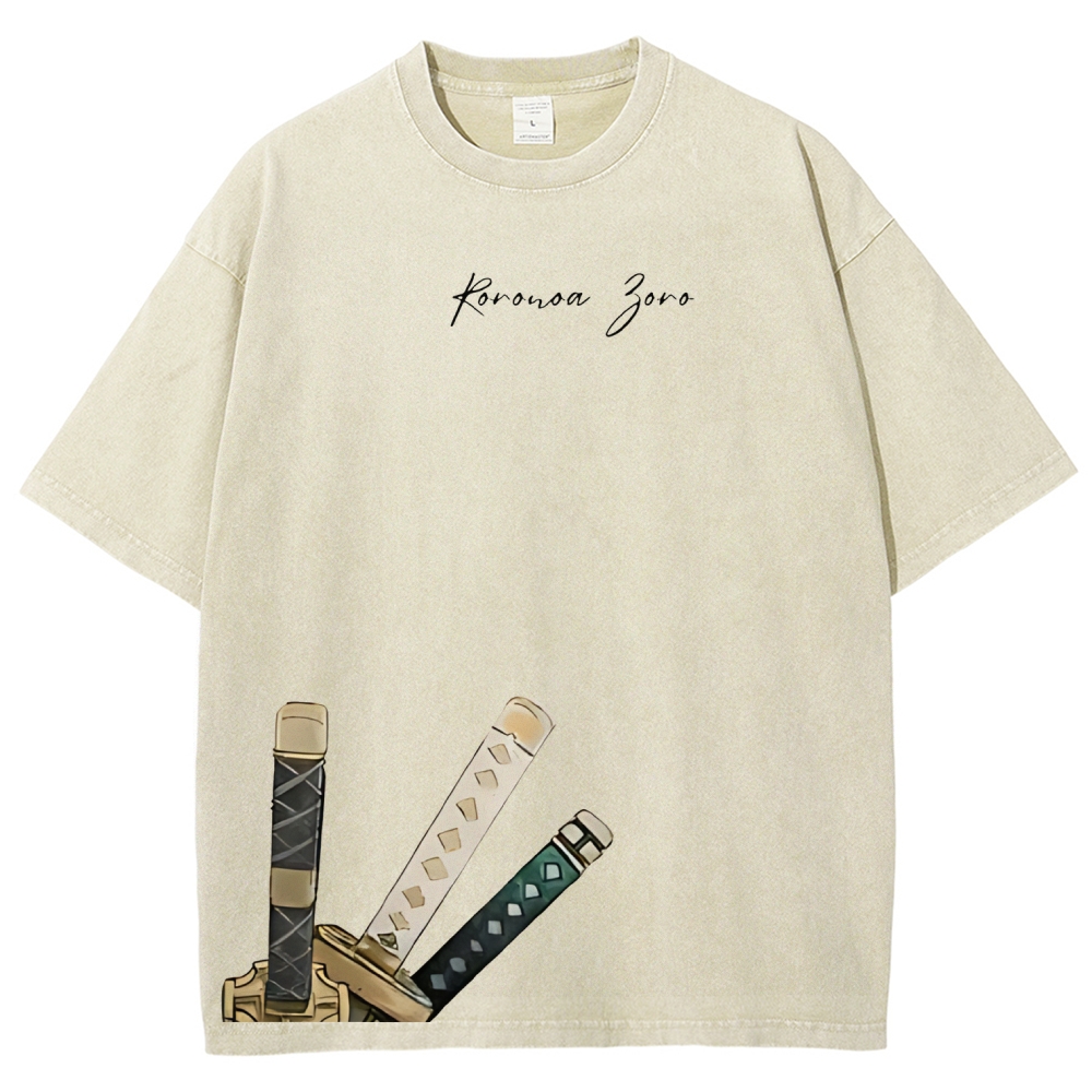 One Piece Devil Fruit | Unisex Fit Washed T-Shirt 2511018865