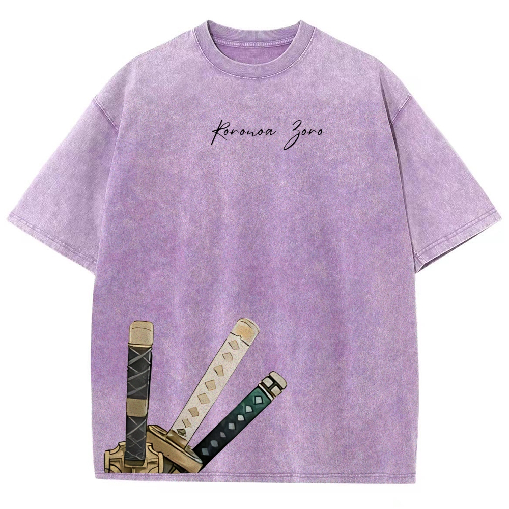 One Piece Devil Fruit | Unisex Fit Washed T-Shirt 2511018865