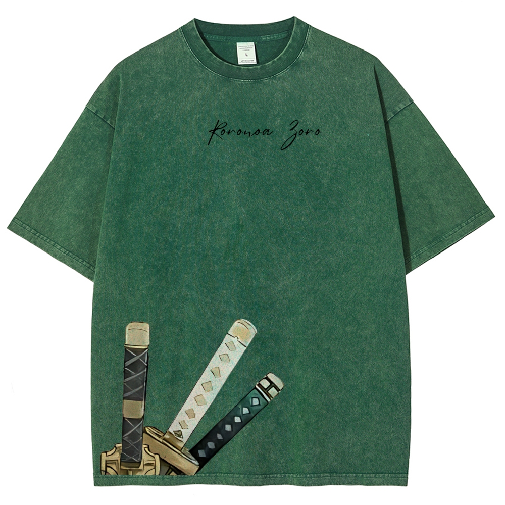 One Piece Devil Fruit | Unisex Fit Washed T-Shirt 2511018865