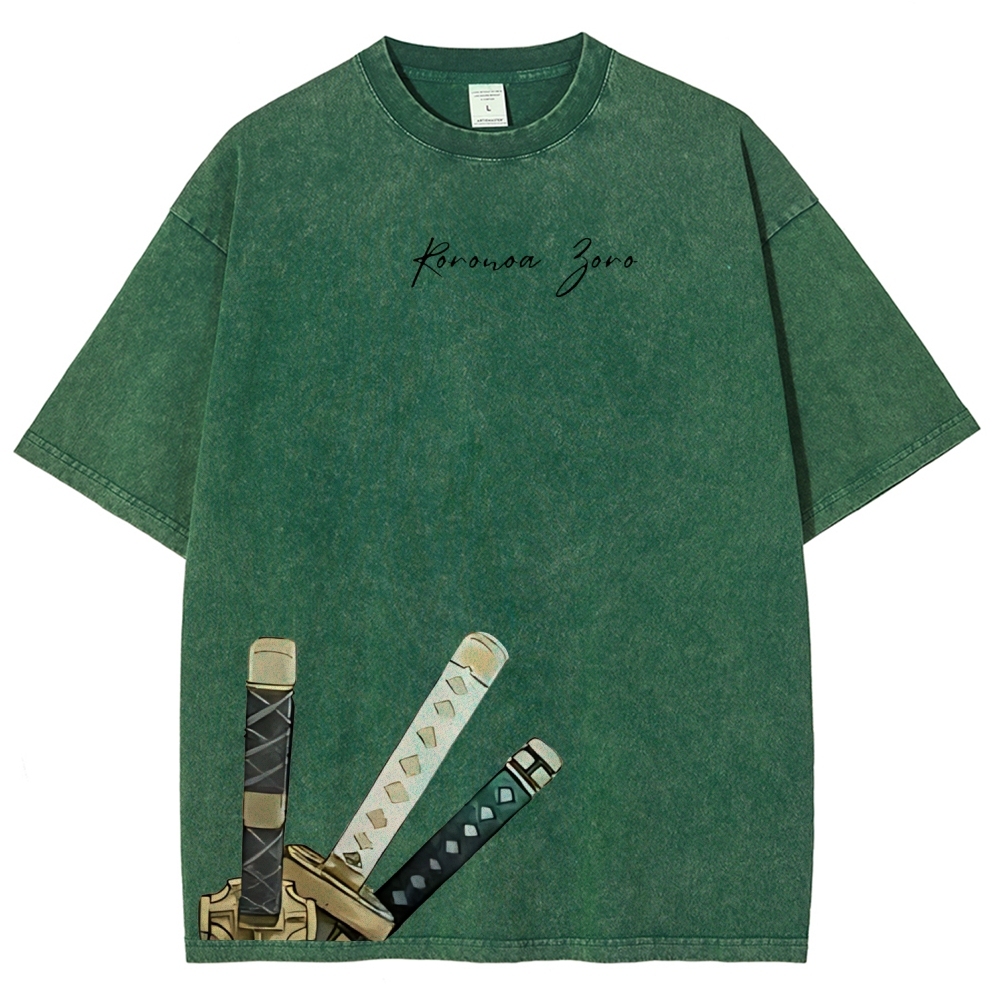 One Piece Devil Fruit | Unisex Fit Washed T-Shirt 2511018865