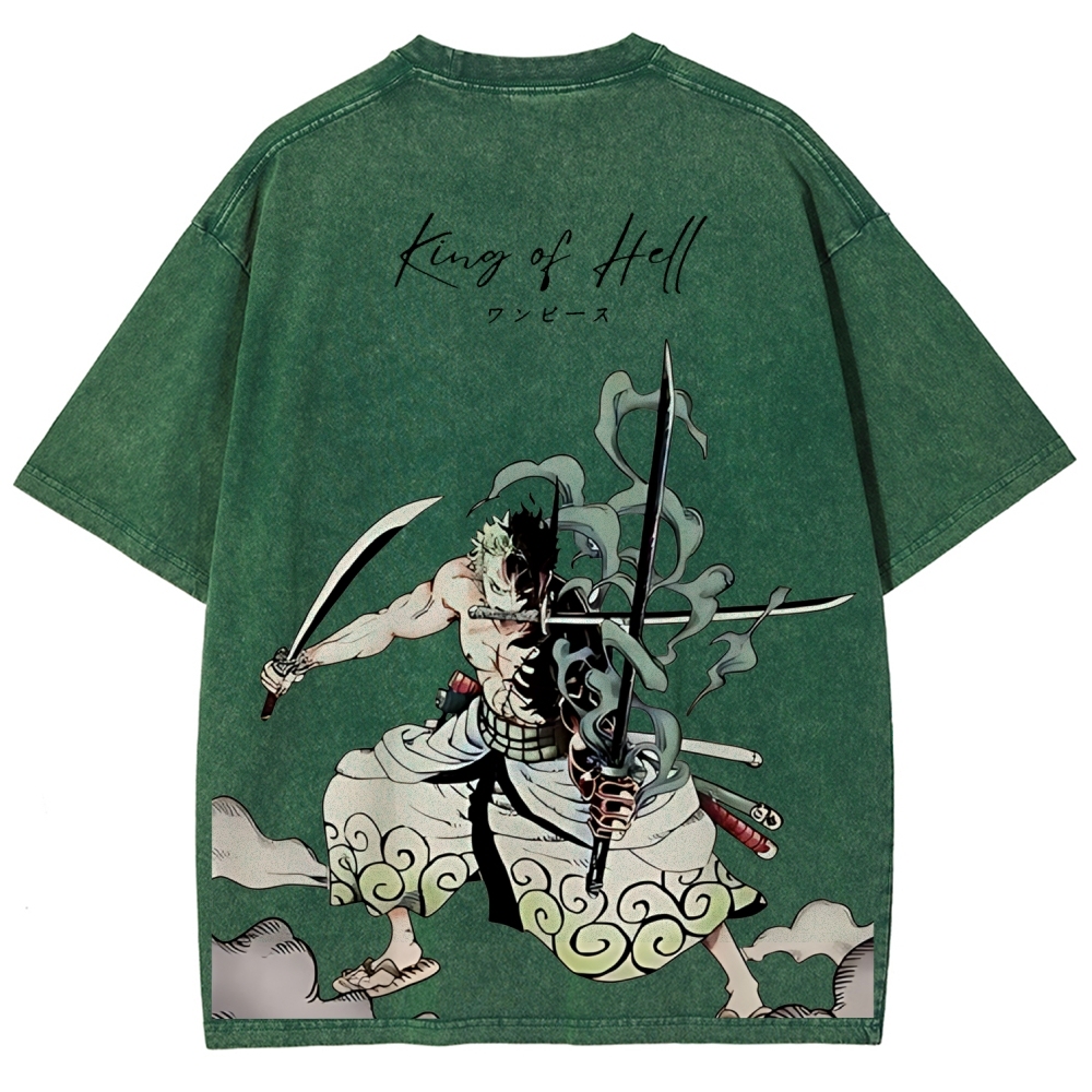 One Piece Devil Fruit | Unisex Fit Washed T-Shirt 2511018865