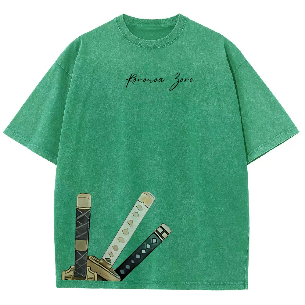 One Piece Devil Fruit | Unisex Fit Washed T-Shirt 2511018865