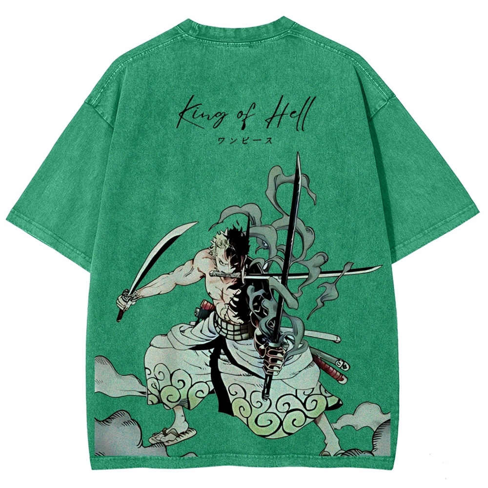 One Piece Devil Fruit | Unisex Fit Washed T-Shirt 2511018865